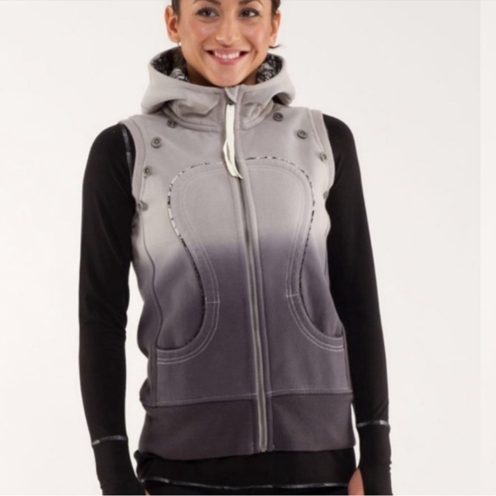 Lululemon Special Edition Convertible Ombré Scuba Hoodie/Vest